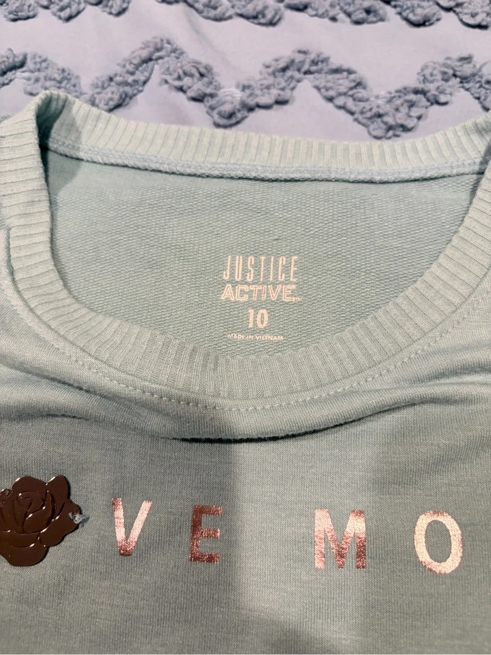Girls Size 10 Long Sleeve Top & Hoodie Bundle Justice SO Tie Dye 4 Pc